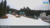 Archiv Foto Webcam Zelezna Ruda - Talstation Spicak 10:00