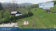 Archived image Webcam Zelezna Ruda - Nad Nadrazim ski lifts 14:00