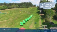 Archived image Webcam Zelezna Ruda - Nad Nadrazim ski lifts 14:00