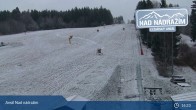 Archived image Webcam Zelezna Ruda - Nad Nadrazim ski lifts 00:00