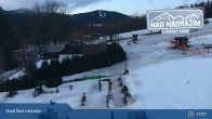 Archived image Webcam Zelezna Ruda - Nad Nadrazim ski lifts 02:00