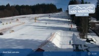 Archived image Webcam Zelezna Ruda - Nad Nadrazim ski lifts 10:00