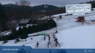 Archived image Webcam Zelezna Ruda - Nad Nadrazim ski lifts 16:00