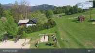 Archived image Webcam Zelezna Ruda - Nad Nadrazim ski lifts 08:00