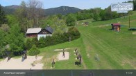 Archived image Webcam Zelezna Ruda - Nad Nadrazim ski lifts 10:00