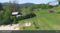 Archived image Webcam Zelezna Ruda - Nad Nadrazim ski lifts 14:00