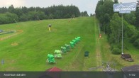 Archived image Webcam Zelezna Ruda - Nad Nadrazim ski lifts 16:00