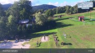 Archived image Webcam Zelezna Ruda - Nad Nadrazim ski lifts 16:00
