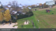 Archived image Webcam Zelezna Ruda - Nad Nadrazim ski lifts 14:00