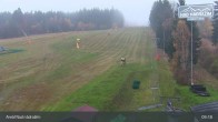 Archived image Webcam Zelezna Ruda - Nad Nadrazim ski lifts 08:00