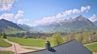 Archiv Foto Webcam Aeschi: Hütte Aeschiallmend 11:00
