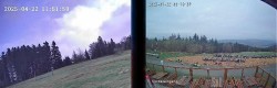 Archiv Foto Webcam Niedersfeld: Ausblick von der Hochheidehütte 11:00