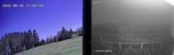Archived image Webcam Niedersfeld - Mountain Hut Hochheide 11:00