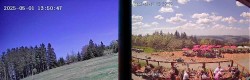 Archived image Webcam Niedersfeld - Mountain Hut Hochheide 13:00