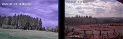 Archiv Foto Webcam Niedersfeld: Ausblick von der Hochheidehütte 15:00