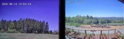 Archiv Foto Webcam Niedersfeld: Ausblick von der Hochheidehütte 13:00
