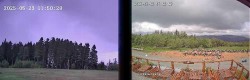 Archiv Foto Webcam Niedersfeld: Ausblick von der Hochheidehütte 11:00