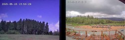 Archiv Foto Webcam Niedersfeld: Ausblick von der Hochheidehütte 13:00