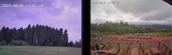 Archiv Foto Webcam Niedersfeld: Ausblick von der Hochheidehütte 11:00