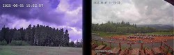 Archiv Foto Webcam Niedersfeld: Ausblick von der Hochheidehütte 15:00