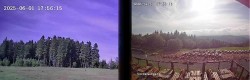 Archiv Foto Webcam Niedersfeld: Ausblick von der Hochheidehütte 17:00
