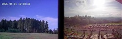 Archiv Foto Webcam Niedersfeld: Ausblick von der Hochheidehütte 19:00