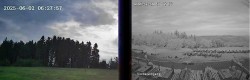 Archiv Foto Webcam Niedersfeld: Ausblick von der Hochheidehütte 06:00
