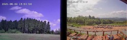 Archiv Foto Webcam Niedersfeld: Ausblick von der Hochheidehütte 13:00