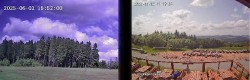 Archiv Foto Webcam Niedersfeld: Ausblick von der Hochheidehütte 15:00