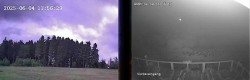 Archiv Foto Webcam Niedersfeld: Ausblick von der Hochheidehütte 11:00
