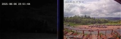 Archived image Webcam Niedersfeld - Mountain Hut Hochheide 23:00