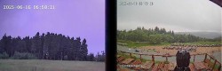 Archived image Webcam Niedersfeld - Mountain Hut Hochheide 05:00