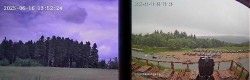 Archiv Foto Webcam Niedersfeld: Ausblick von der Hochheidehütte 13:00
