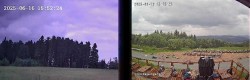 Archiv Foto Webcam Niedersfeld: Ausblick von der Hochheidehütte 15:00