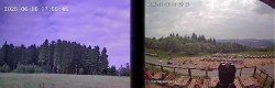 Archiv Foto Webcam Niedersfeld: Ausblick von der Hochheidehütte 17:00