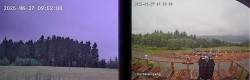 Archiv Foto Webcam Niedersfeld: Ausblick von der Hochheidehütte 09:00