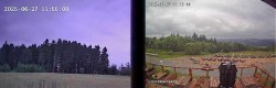 Archiv Foto Webcam Niedersfeld: Ausblick von der Hochheidehütte 11:00