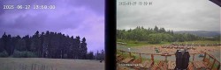 Archiv Foto Webcam Niedersfeld: Ausblick von der Hochheidehütte 13:00