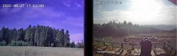Archiv Foto Webcam Niedersfeld: Ausblick von der Hochheidehütte 17:00