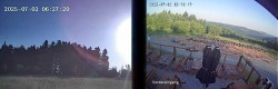 Archiv Foto Webcam Niedersfeld: Ausblick von der Hochheidehütte 06:00
