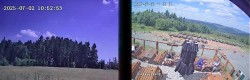Archiv Foto Webcam Niedersfeld: Ausblick von der Hochheidehütte 11:00