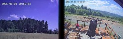 Archiv Foto Webcam Niedersfeld: Ausblick von der Hochheidehütte 13:00