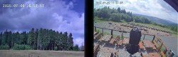 Archiv Foto Webcam Niedersfeld: Ausblick von der Hochheidehütte 15:00
