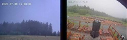 Archiv Foto Webcam Niedersfeld: Ausblick von der Hochheidehütte 11:00