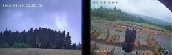 Archiv Foto Webcam Niedersfeld: Ausblick von der Hochheidehütte 13:00