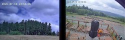 Archiv Foto Webcam Niedersfeld: Ausblick von der Hochheidehütte 13:00