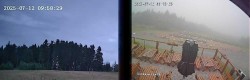 Archiv Foto Webcam Niedersfeld: Ausblick von der Hochheidehütte 09:00