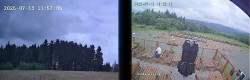Archiv Foto Webcam Niedersfeld: Ausblick von der Hochheidehütte 11:00