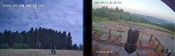 Archiv Foto Webcam Niedersfeld: Ausblick von der Hochheidehütte 09:00