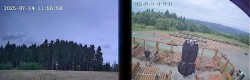 Archiv Foto Webcam Niedersfeld: Ausblick von der Hochheidehütte 11:00